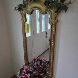Ornate Mirror & Stand