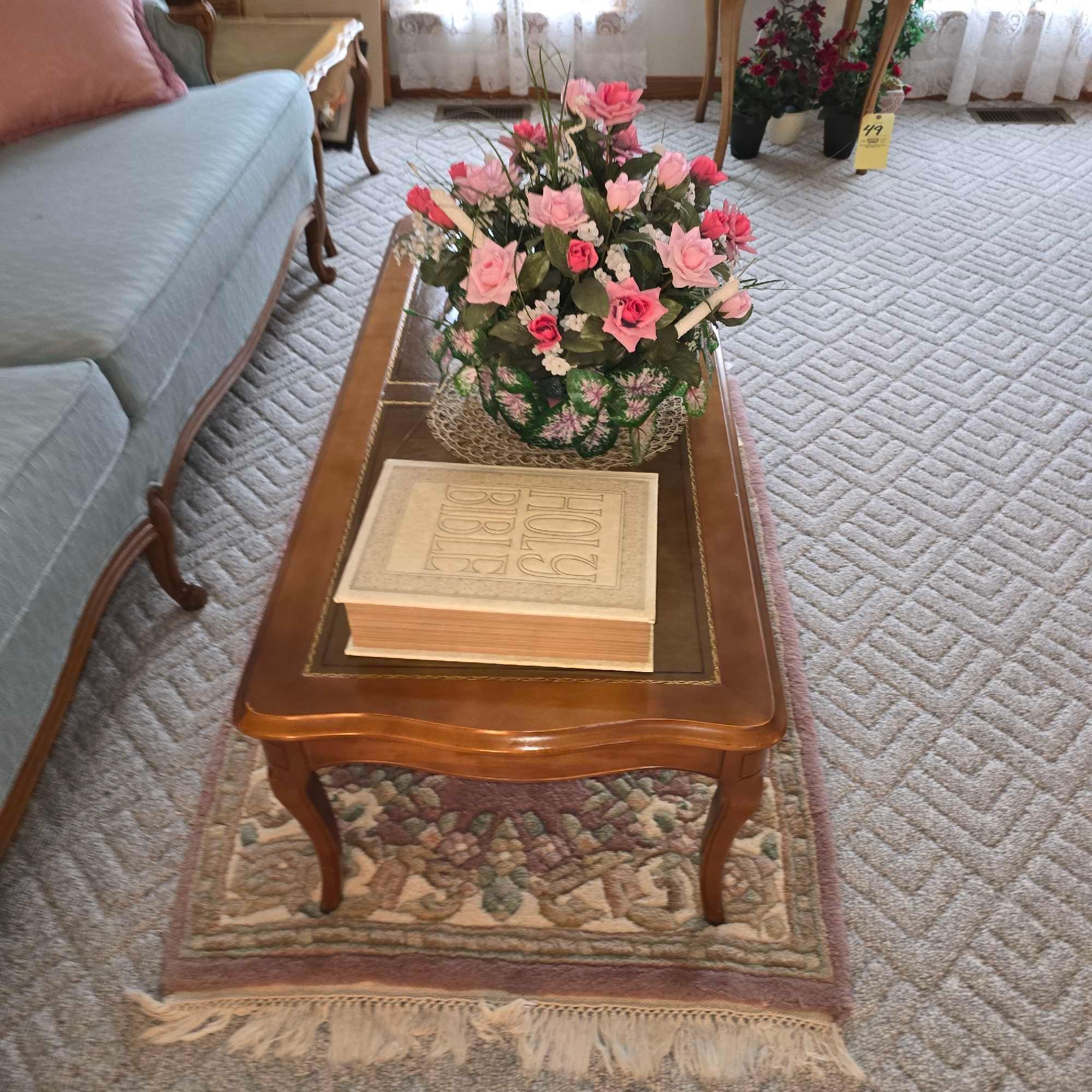 Matching Coffee Table & (3) End Stands