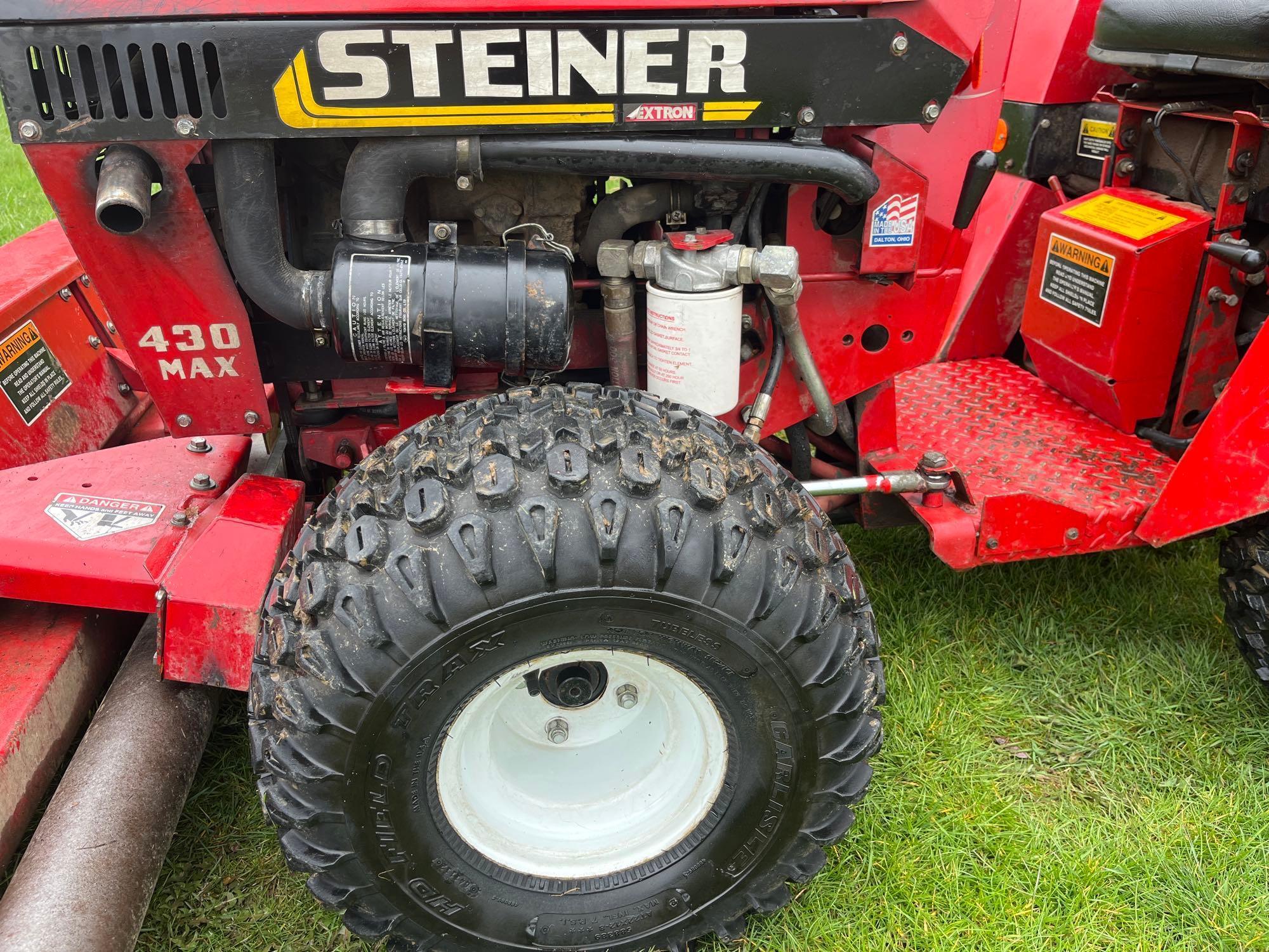 Steiner 430 Max Diesel Mower with 60in Deck