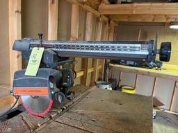 Craftsman 10in Radial Arm with Cabinet