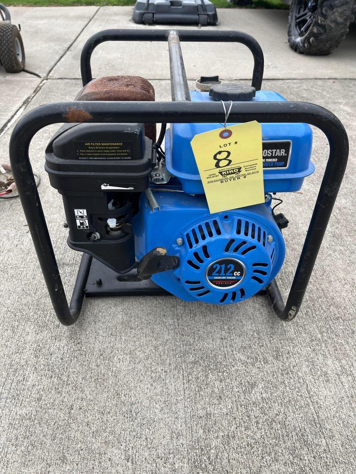 Pacific Hydrostar 2 inch gasoline powered water pump