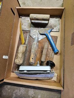 Saws, Cement Tools, Sanding Rolls, & Face Protection