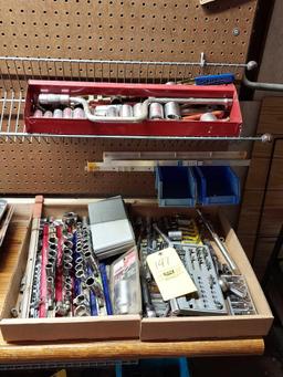 Large Assortment of Sockets & Ratchets