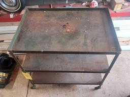 Metal Rolling Work Cart