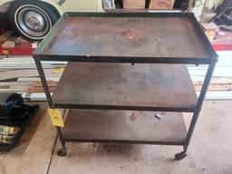 Metal Rolling Work Cart