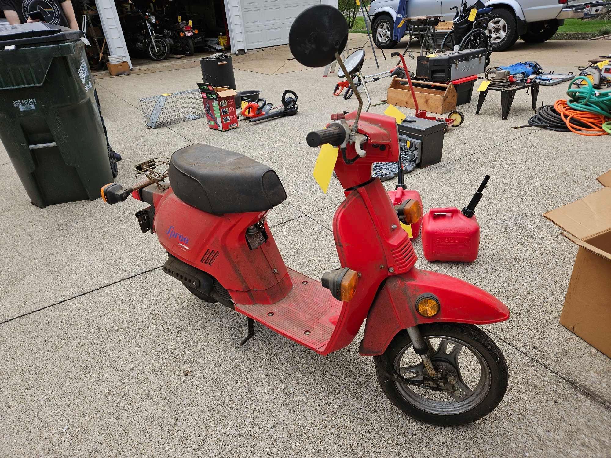 1984 Honda Spree Scooter