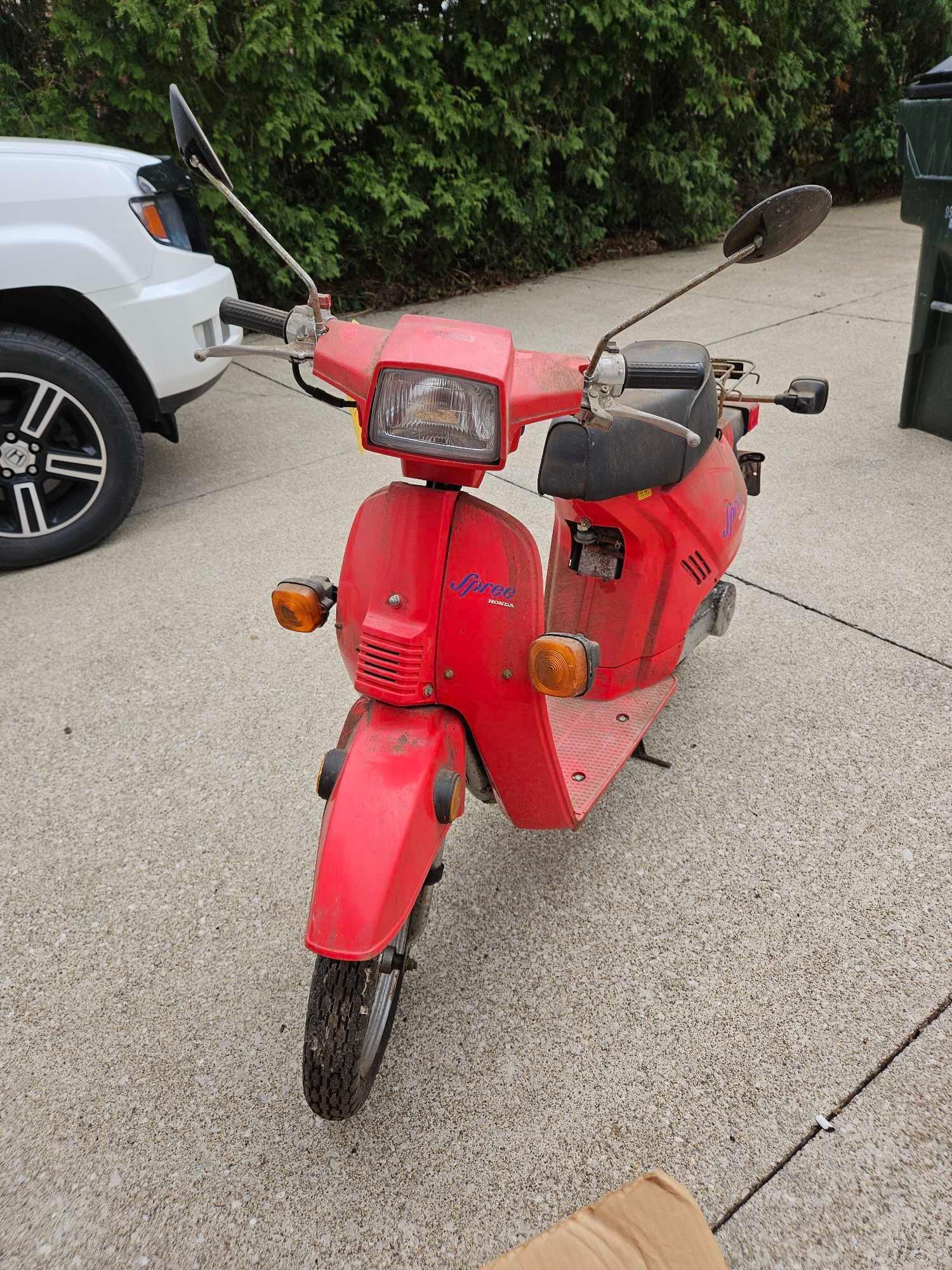 1984 Honda Spree Scooter