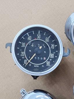 Lot Automotive Gauges