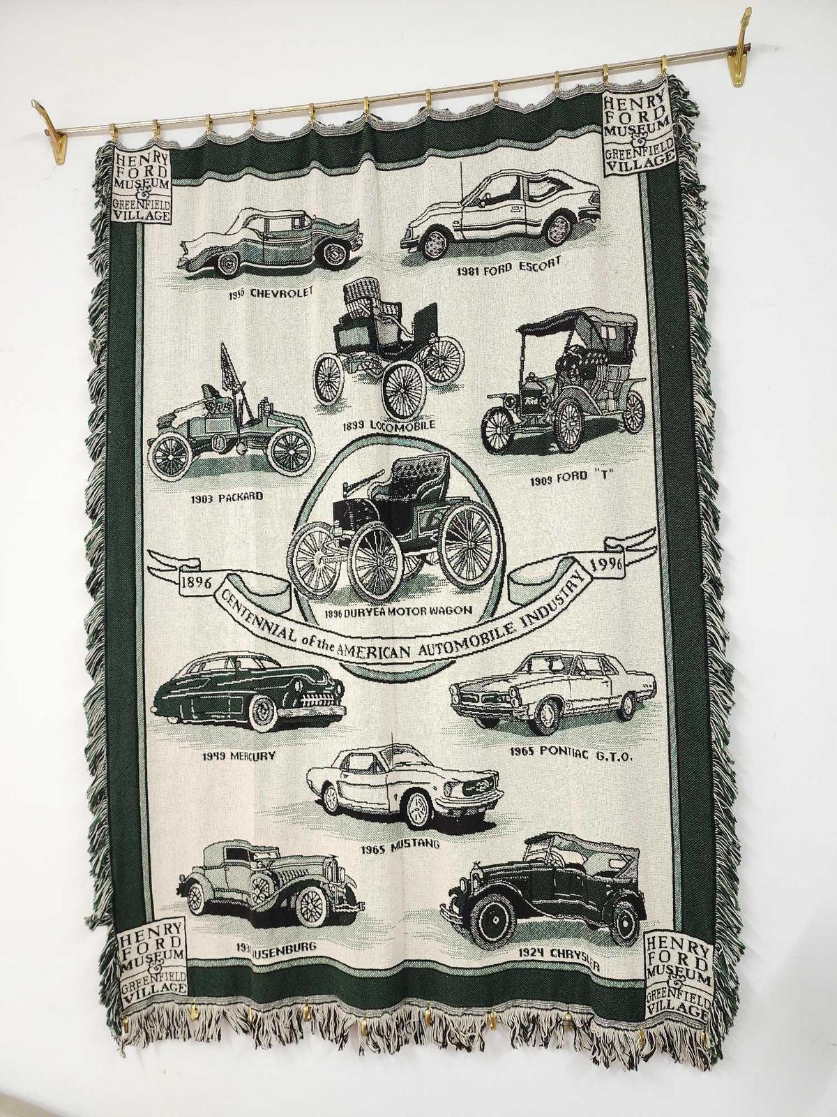 Henry Ford museum Centennial wall tapestry