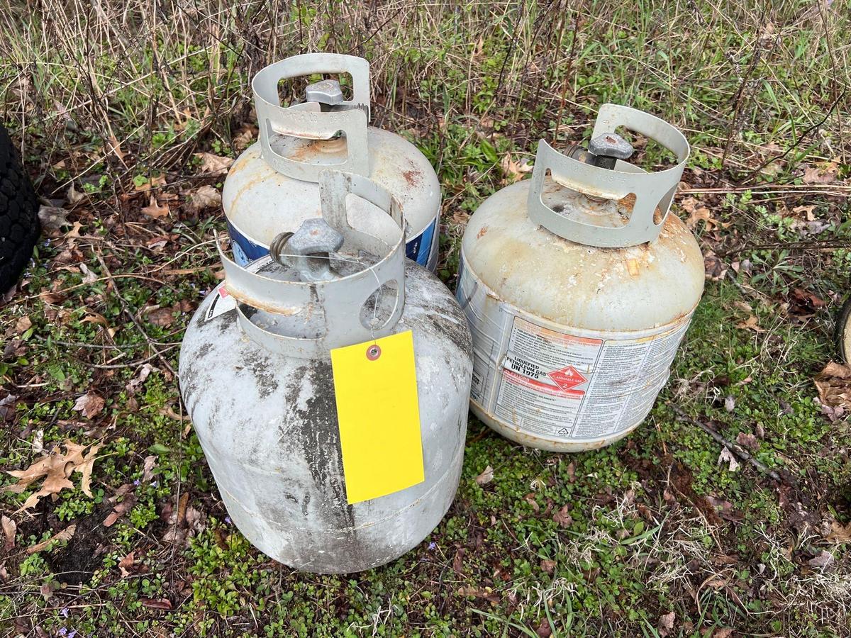 (3) Propane Tanks