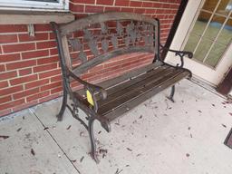 Cast Iron Garden Bench