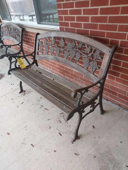 Cast Iron Garden Bench