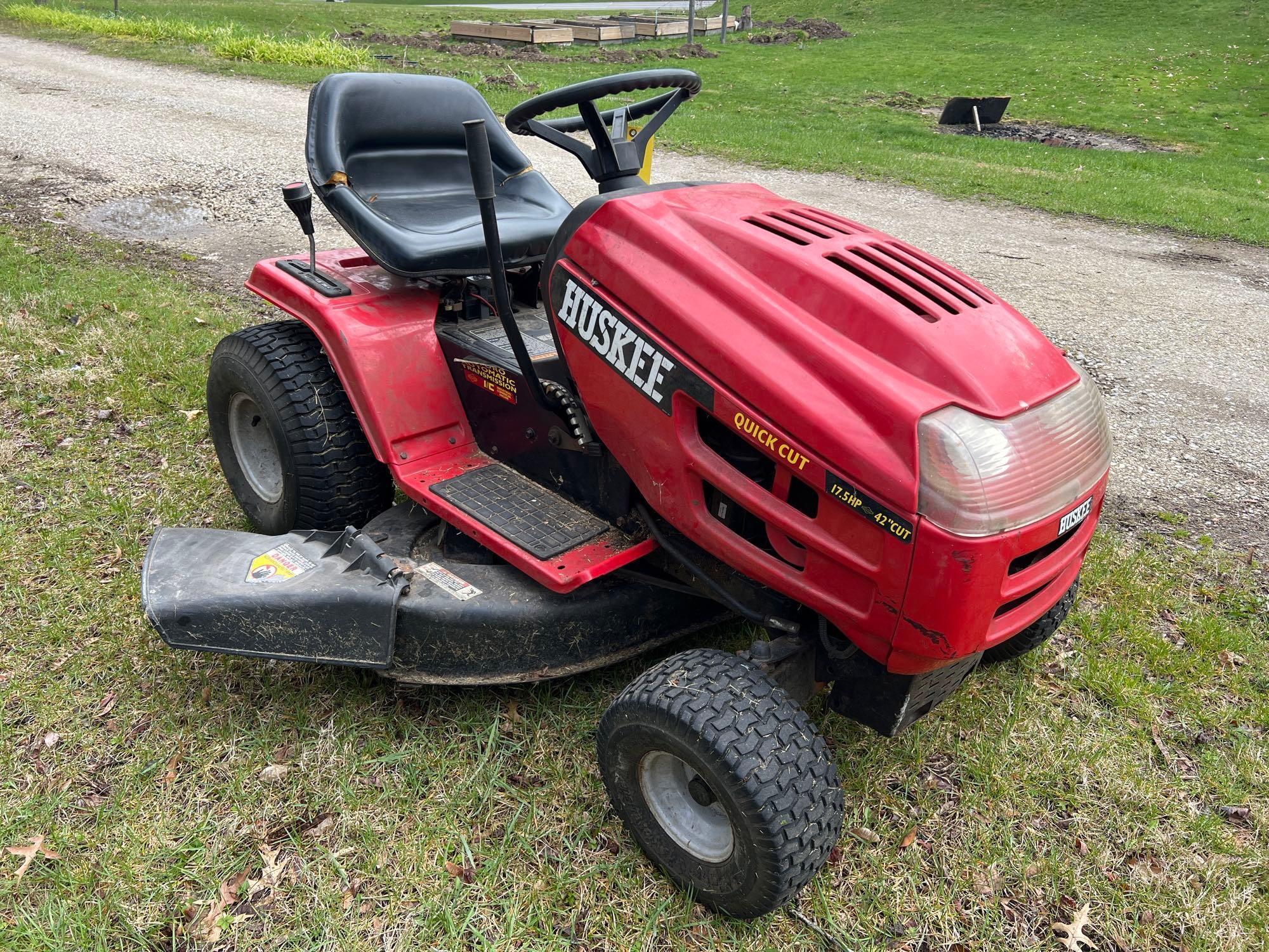 Huskee Quick Cut Riding Mower