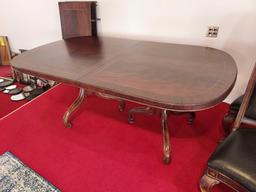 5 Piece Dining Table Set - Table, 4 Chairs, 2 Leaves