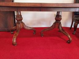 5 Piece Dining Table Set - Table, 4 Chairs, 2 Leaves