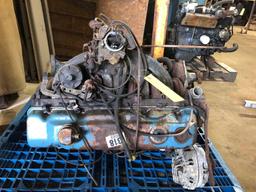 Gasoline engine, Mopar slant 6 carbureted,