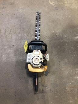 2 stroke gas hedge trimmers, Echo MN: HC-150, good compression, condition unknown.