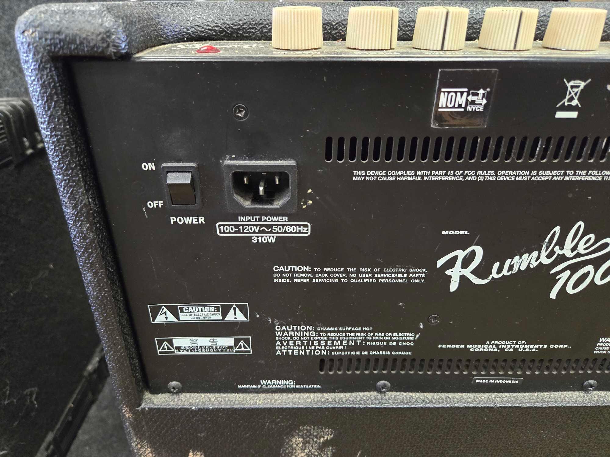 Fender Rumble 100 Bass Amplifier