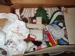 Christmas Latch Hook Rugs 3 boxes