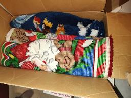 Christmas Latch Hook Rugs 3 boxes