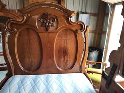 Victorian High Back Bed