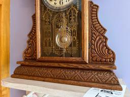 Vintage Mantle Clock 22 in Tall