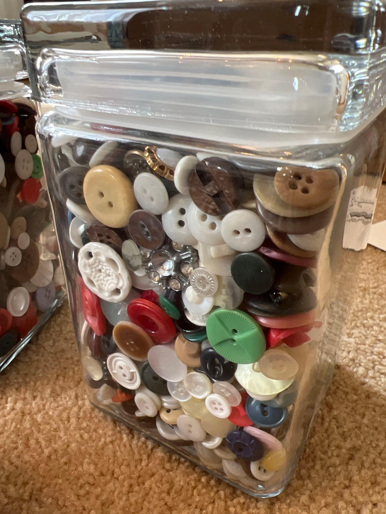 Large Lot of Assorted Buttons
