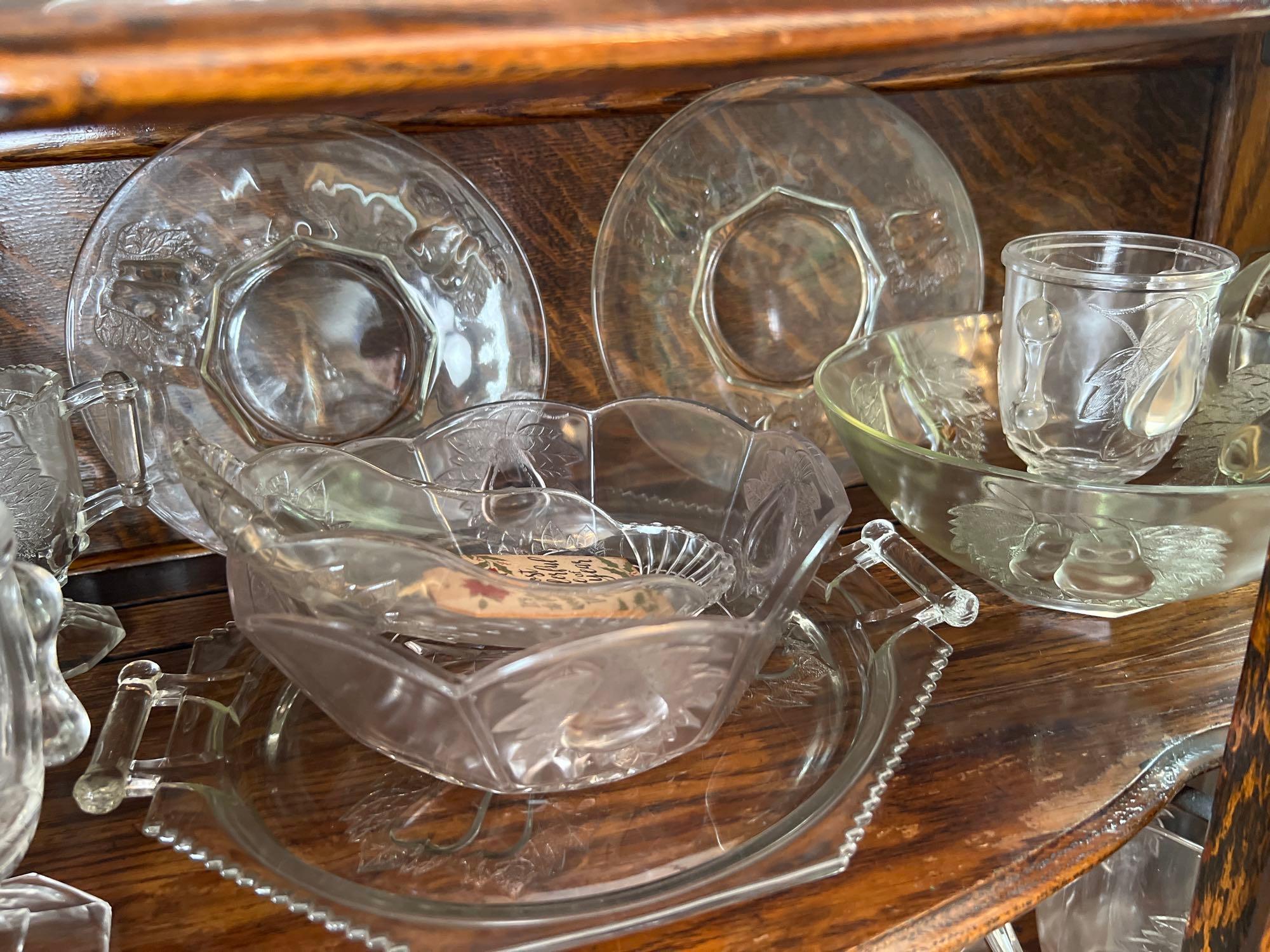 Glass Bowls, Decorative Plates, Glasses, Cups and Saucers