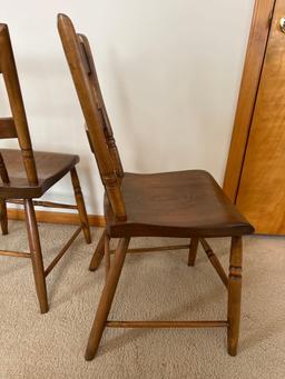 Pair of Wood Chairs