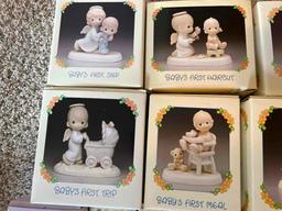 (15) Precious Moments Figurines Baby First Series