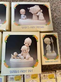 (15) Precious Moments Figurines Baby First Series