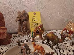 Assortment of Small Camel Decor & Islander Figurine