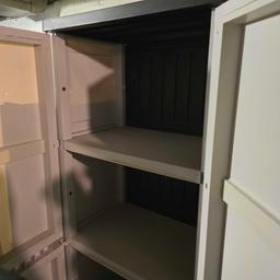 6 Foot Plastic Storage Cabinet