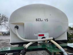 1,000 gallon brine tank applicator