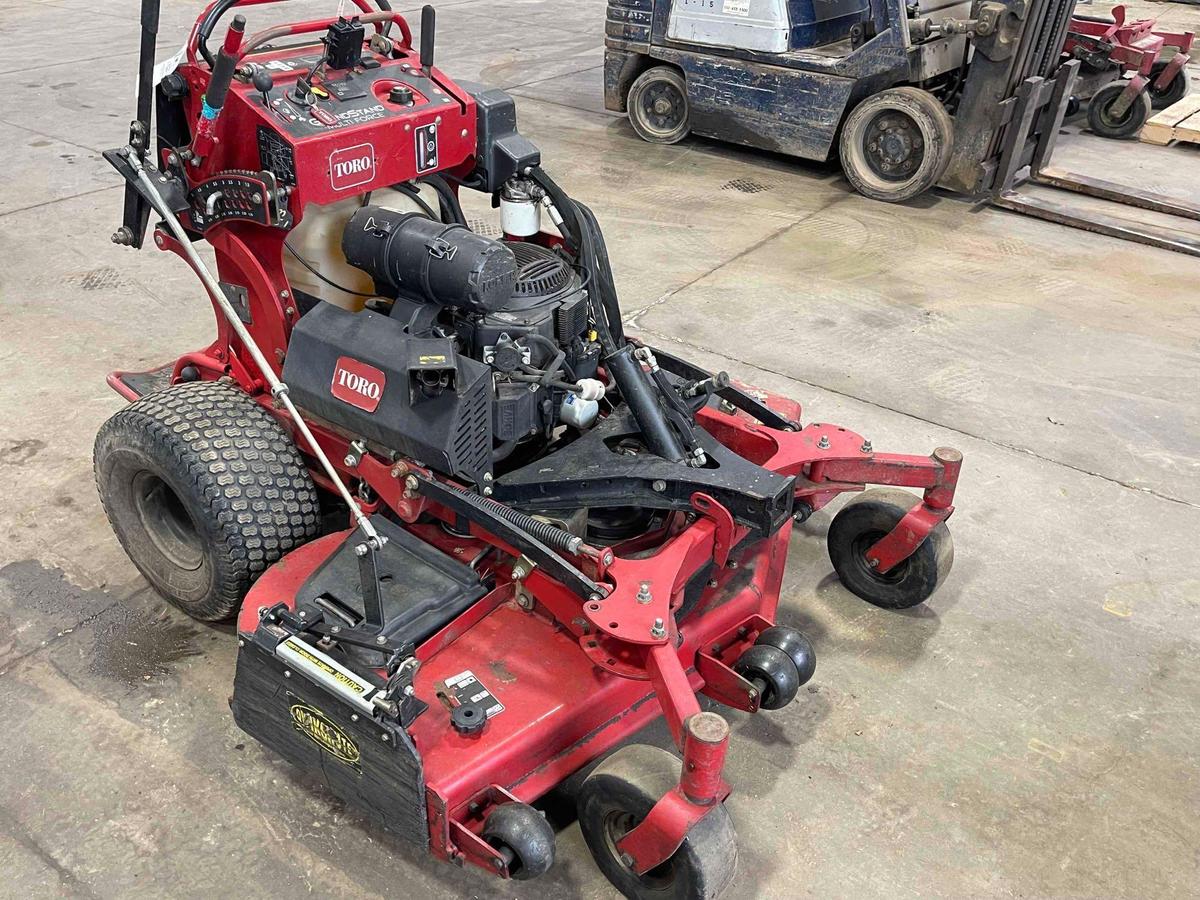 Toro grandstand, multiforce mower, 60 inches, 1813 hours.