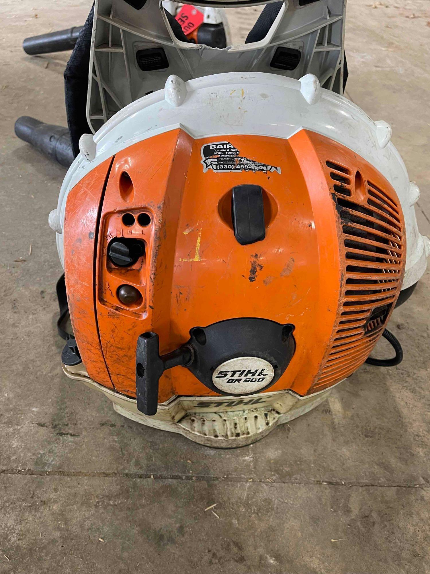 STIHL BR600 backpack blower, needs work