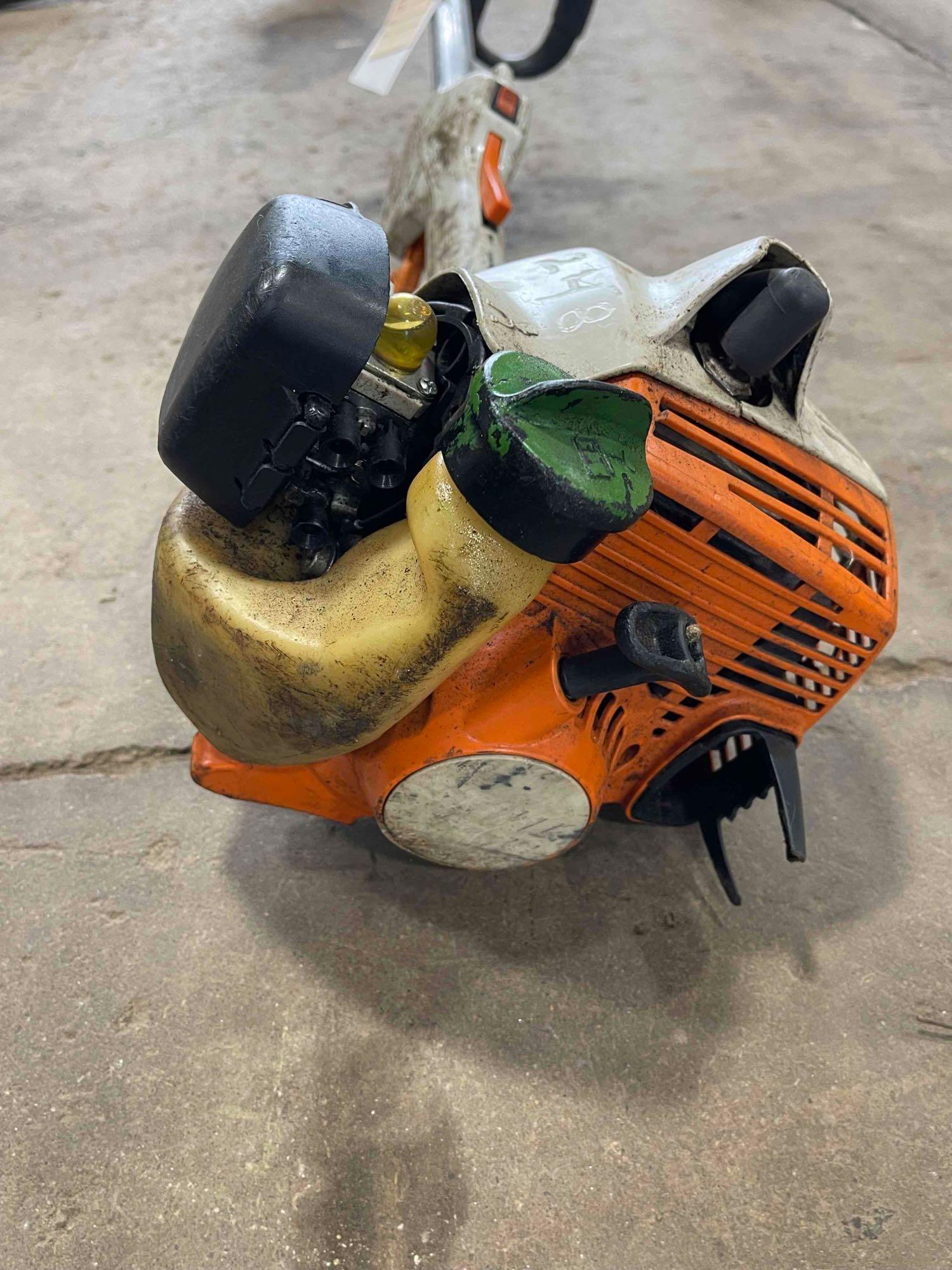 STIHL weed whip, runs