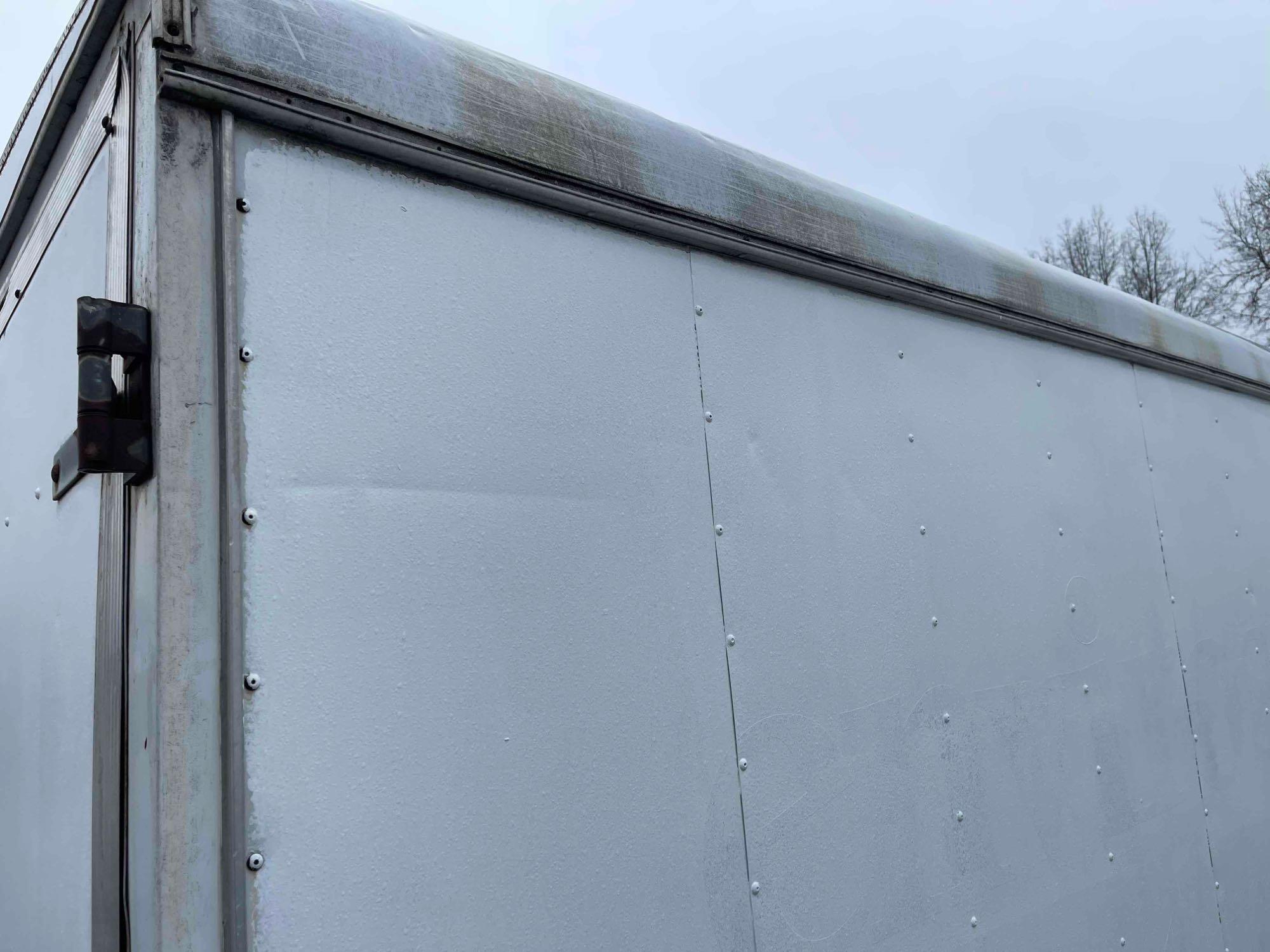 2001 (7 1/2ft x 14ft) cargo trailer with barn doors.