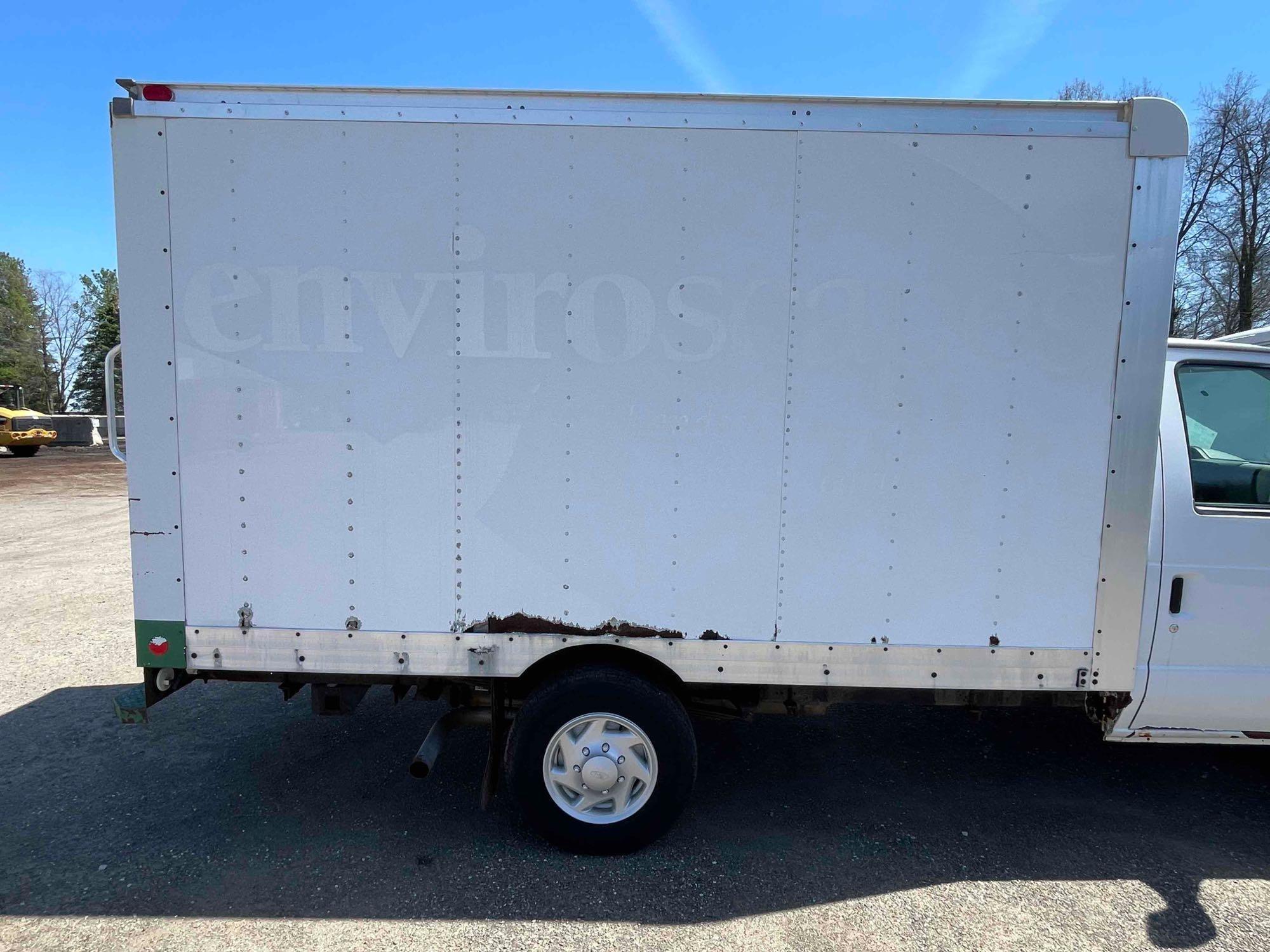 2013 Ford Box Truck, 9,900 GVW, 12 ft Box, 59,573 miles