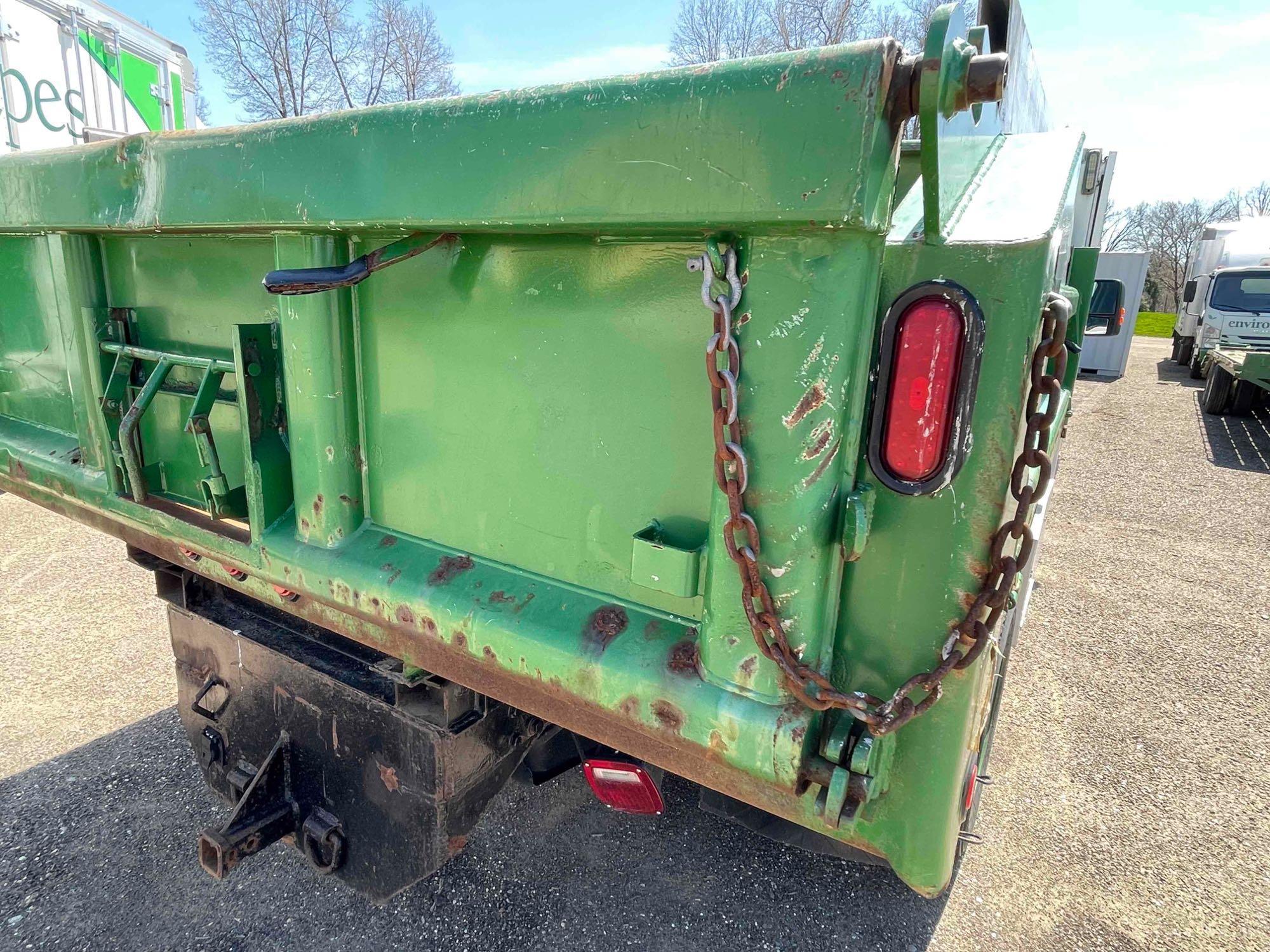 2014 Ford F-550 Dump Truck 4x4 with alum toolbox; 93,377 mi