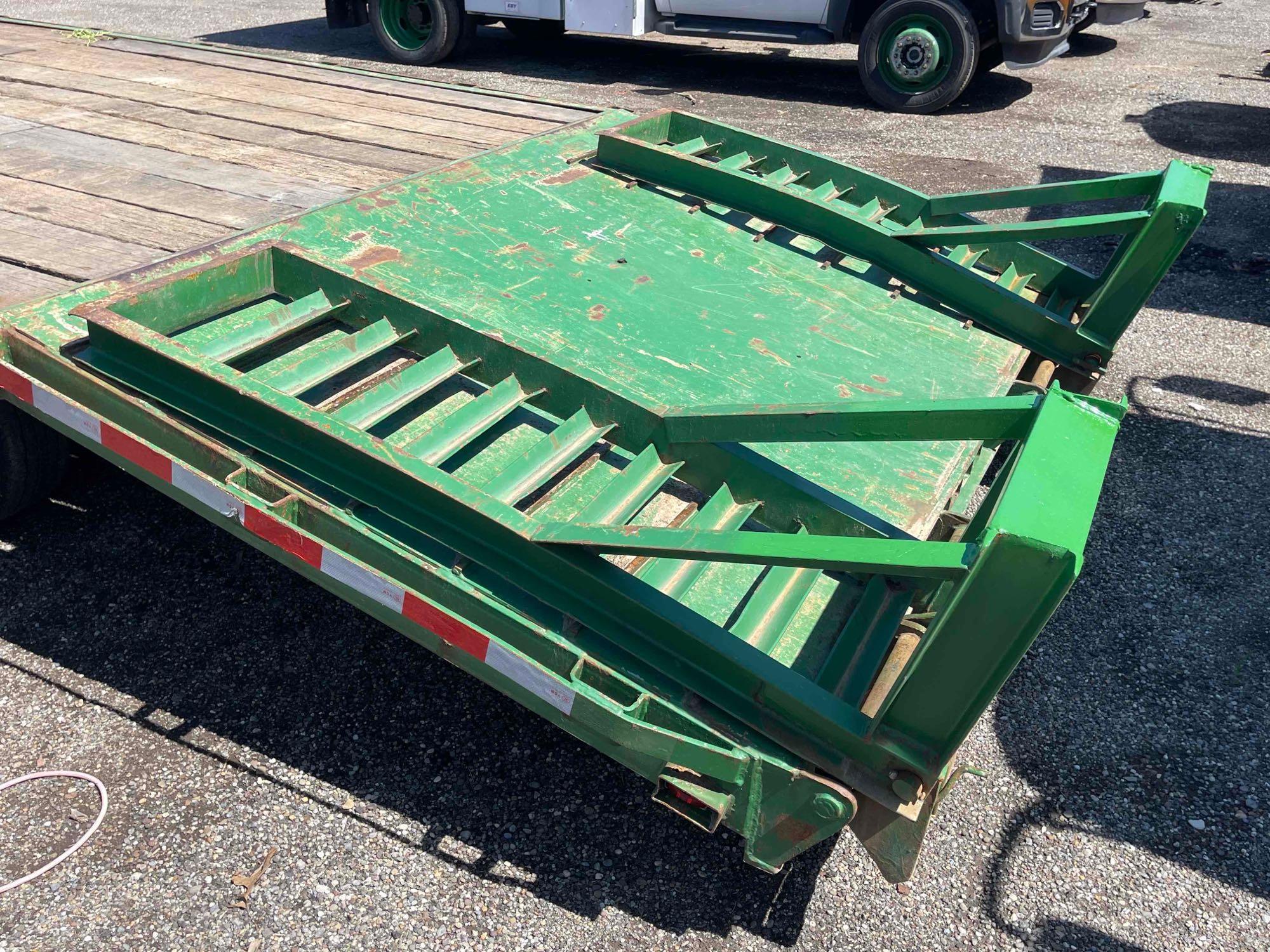 1991 Cleveland Deck Over Trailer, 90 inches x 20 ft + 5 ft beavertail