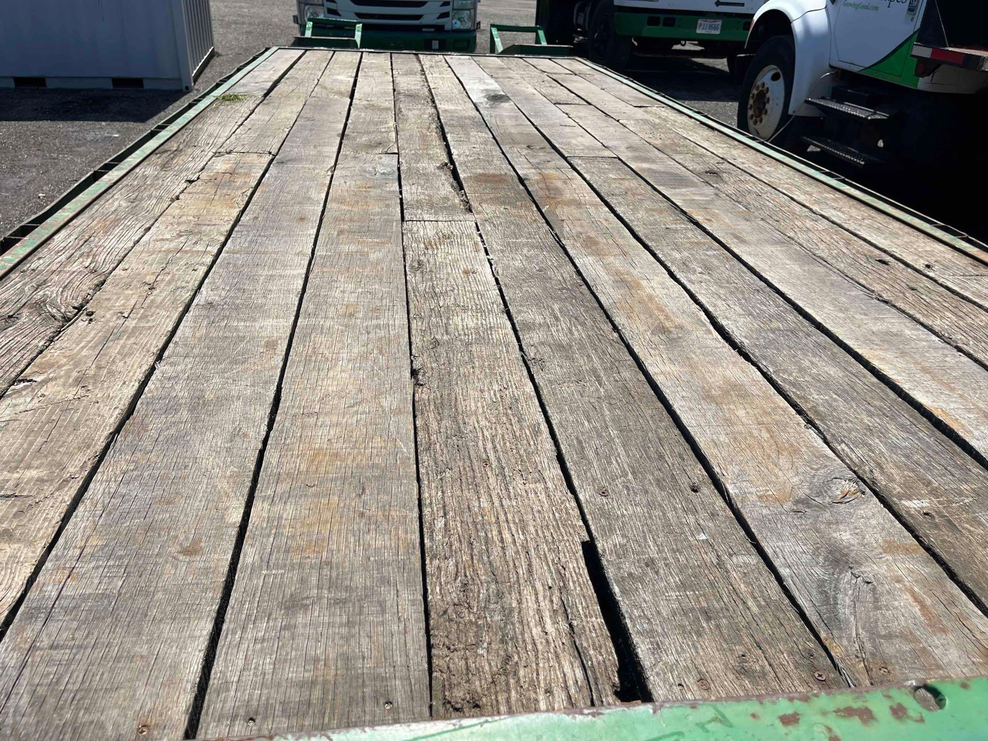1991 Cleveland Deck Over Trailer, 90 inches x 20 ft + 5 ft beavertail