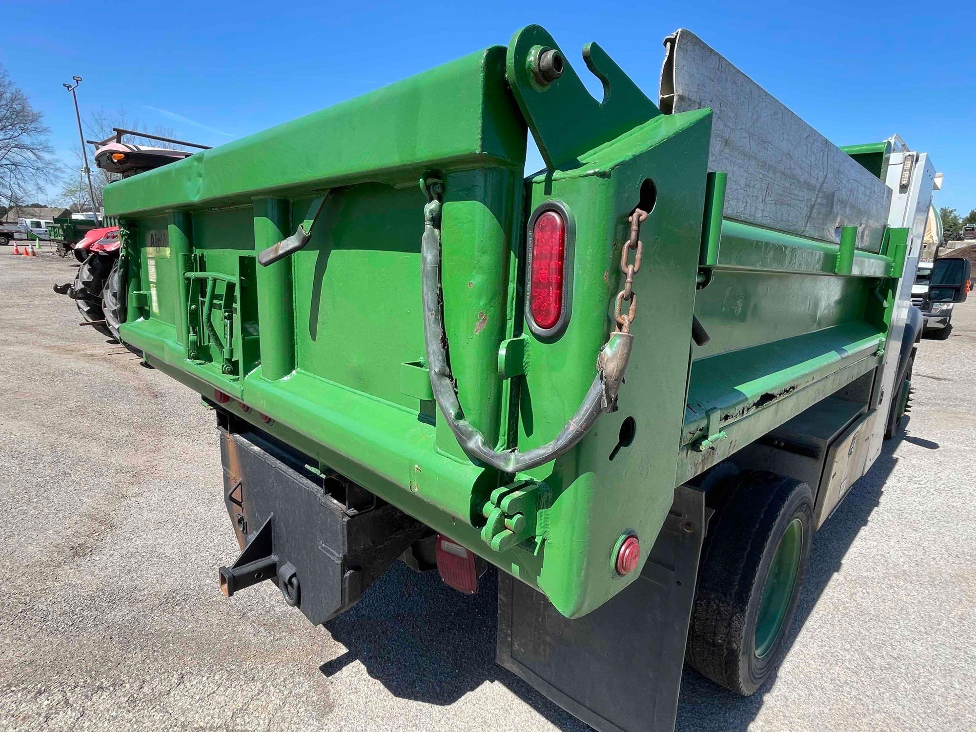 2014 Ford F-550 Dump Truck 4x4 with alum toolbox; 83,278 mi.