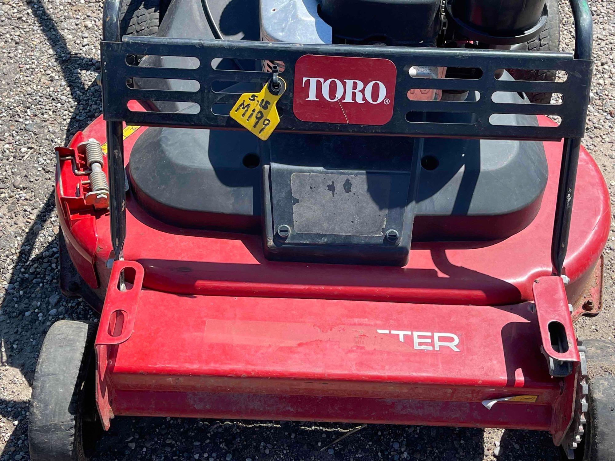 Toro commercial push mower with Kawasaki engine