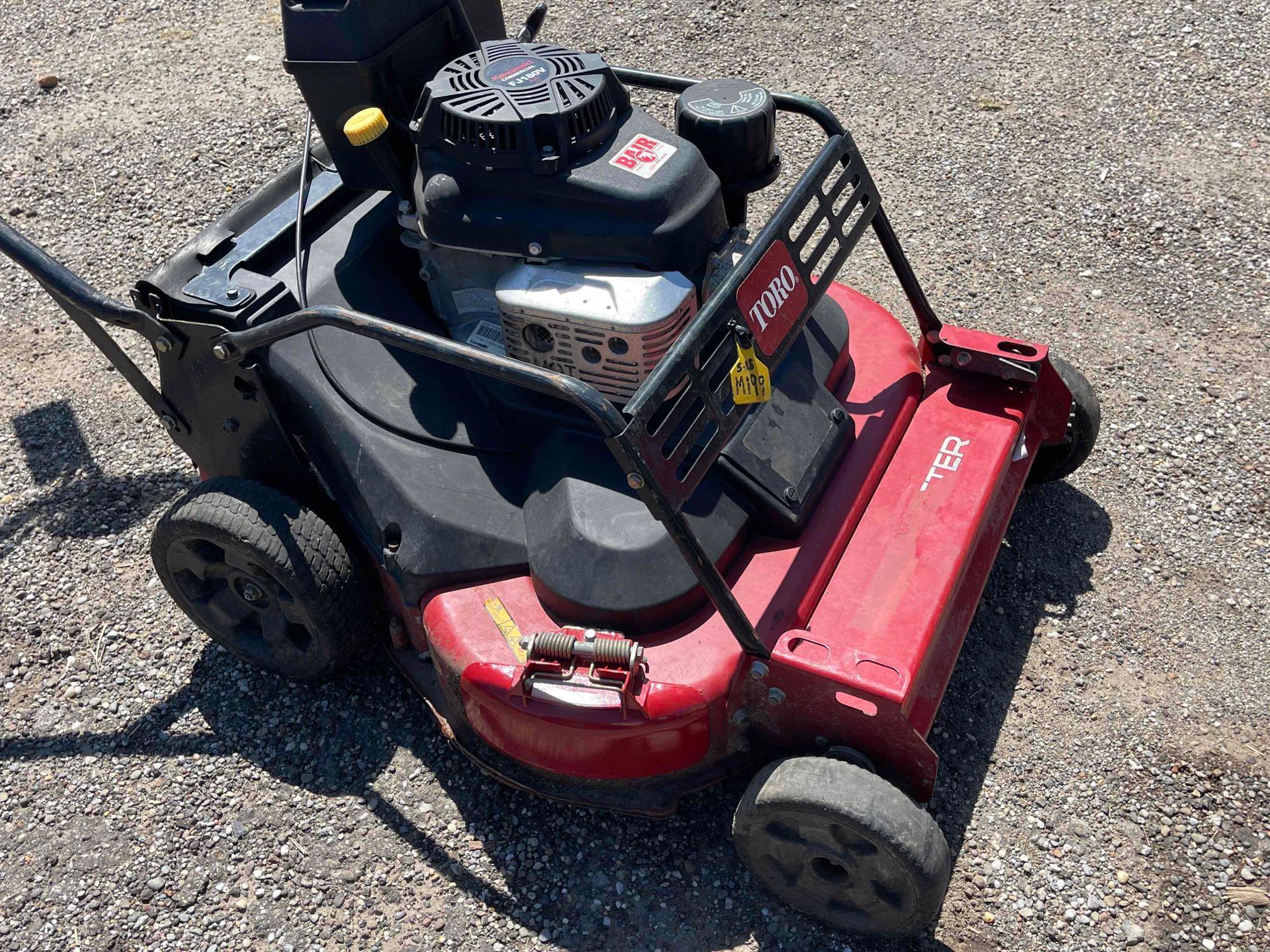 Toro commercial push mower with Kawasaki engine