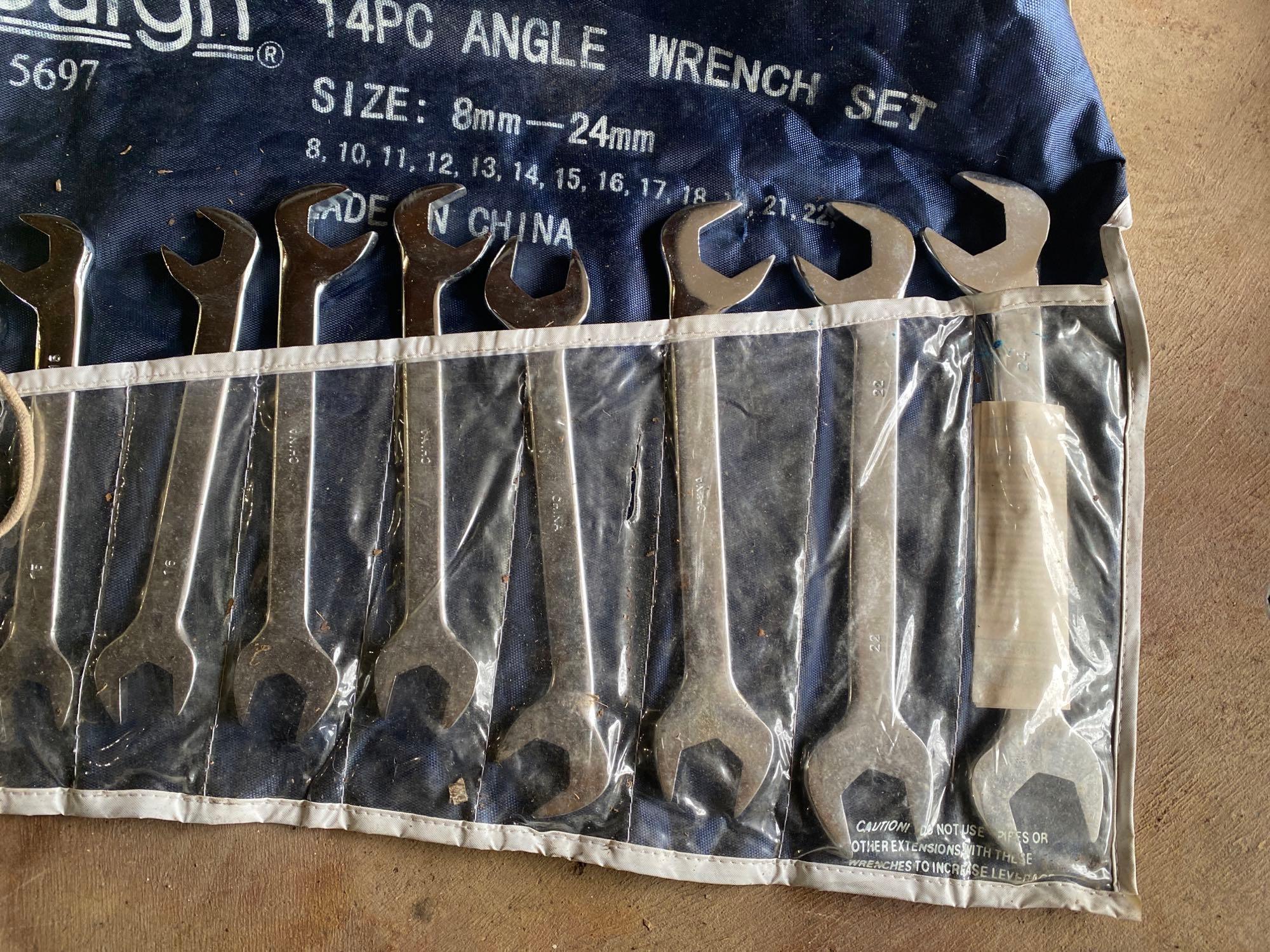 standard and metric wrenches