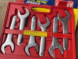 15pc service wrench set