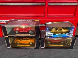 4 model cars Bid x 4