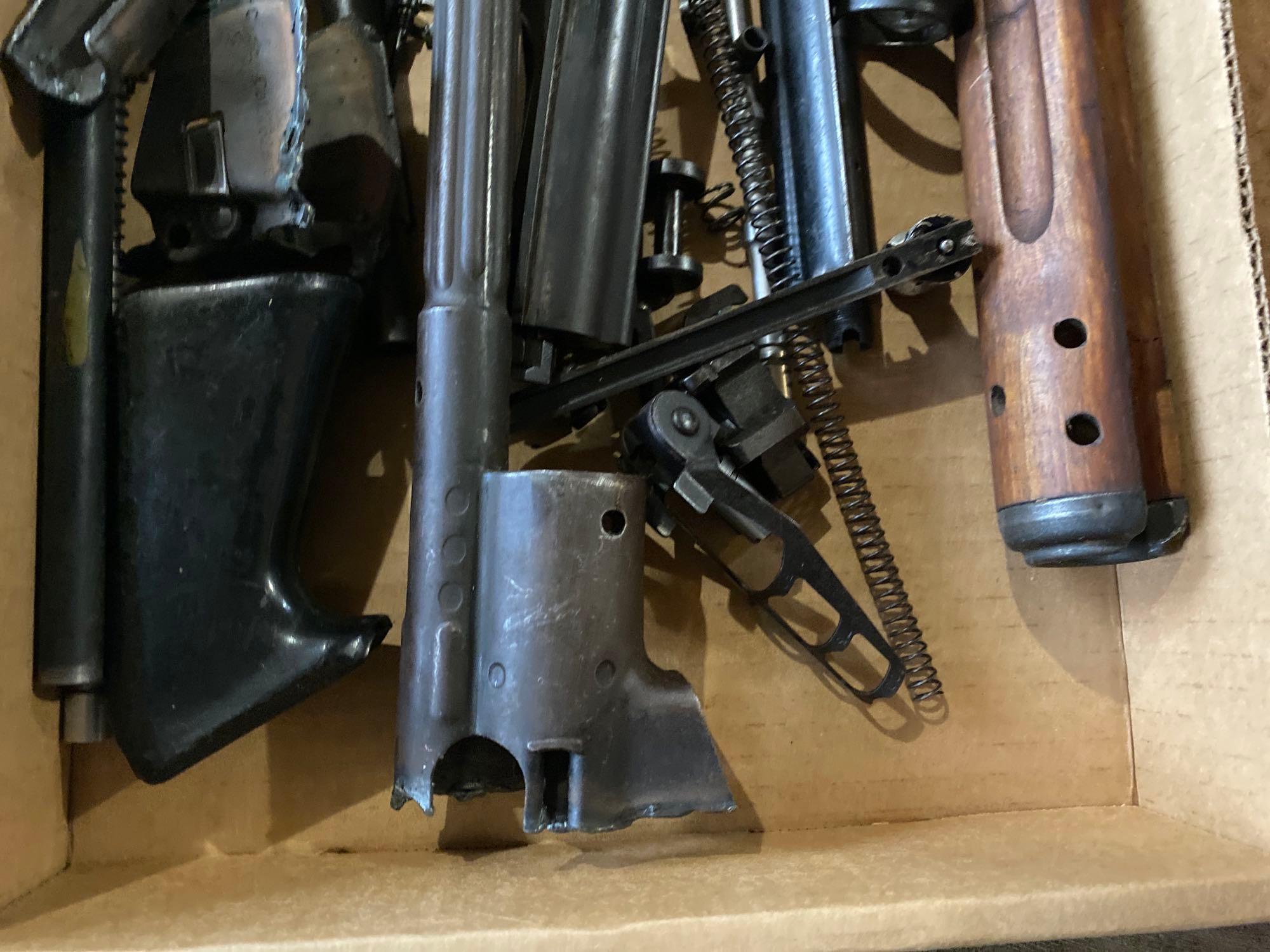 two boxes gun parts - etc