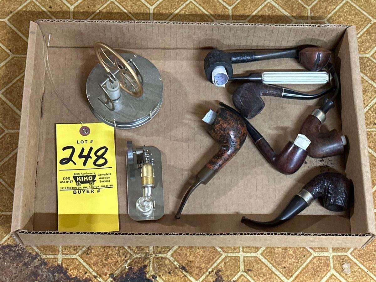 Tobacco pipes & Mini Motors